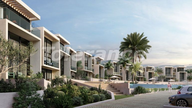 Apartment from the developer in Kyrenia, Northern Cyprus with sea view with pool - buy realty in Turkey - 108935