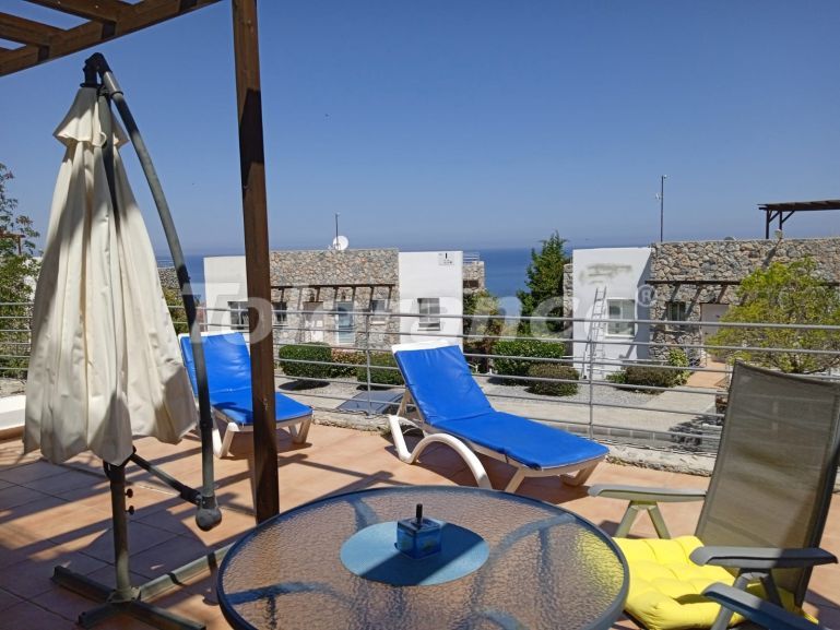 Apartment in Kyrenia, Northern Cyprus with sea view with pool - buy realty in Turkey - 111755