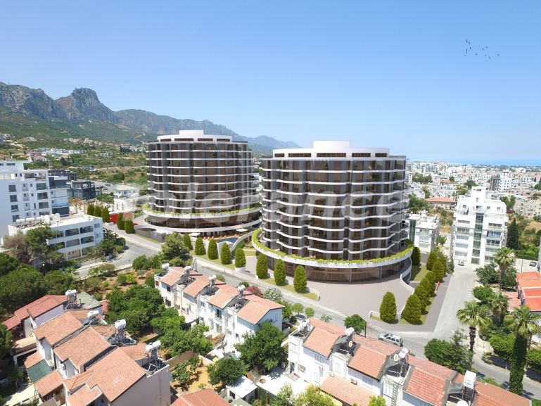 Apartment from the developer in Kyrenia, Northern Cyprus with pool - buy realty in Turkey - 73805