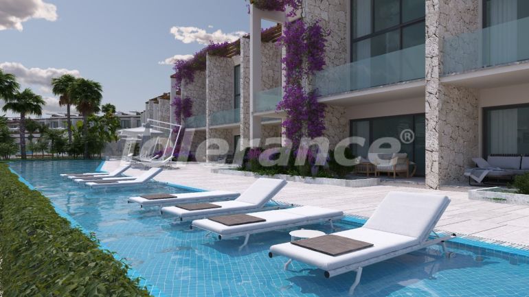 Apartment from the developer in Kyrenia, Northern Cyprus with sea view with pool with installment - buy realty in Turkey - 75336