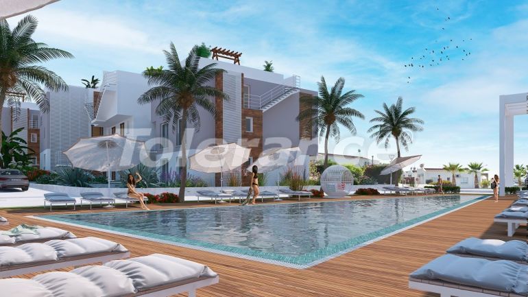 Apartment from the developer in Kyrenia, Northern Cyprus with sea view with pool with installment - buy realty in Turkey - 76783