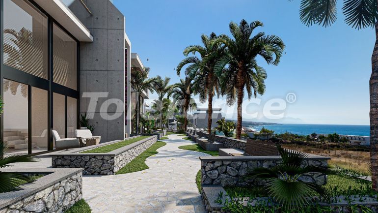 Apartment from the developer in Kyrenia, Northern Cyprus with sea view with pool with installment - buy realty in Turkey - 81212