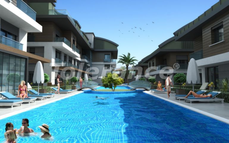 Apartment from the developer in Lara, Antalya with sea view with pool - buy realty in Turkey - 44869