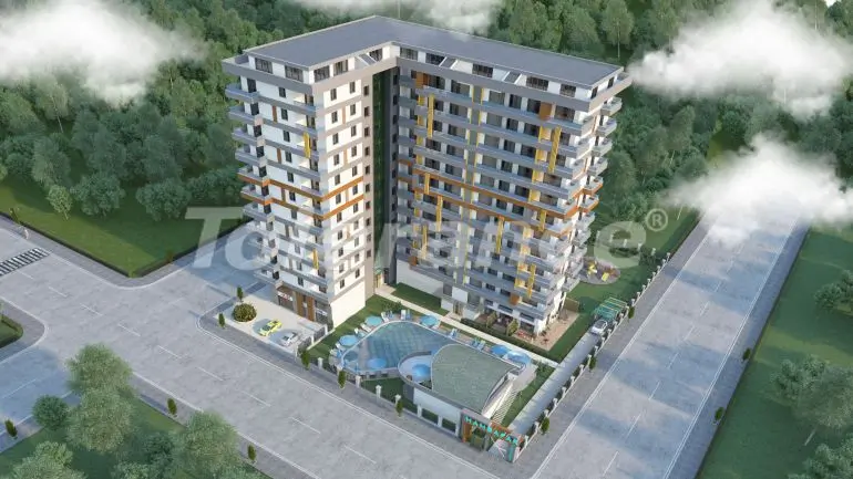 Apartment from the developer in Mahmutlar, Alanya sea view pool installment - buy realty in Turkey - 17809