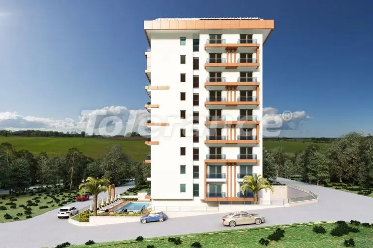 Apartment from the developer in Mahmutlar, Alanya sea view pool installment - buy realty in Turkey - 18366