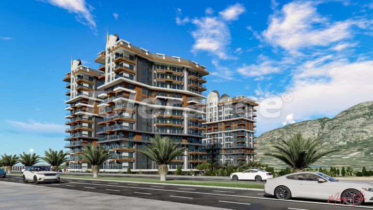 Apartment from the developer in Mahmutlar, Alanya with sea view with pool - buy realty in Turkey - 40865