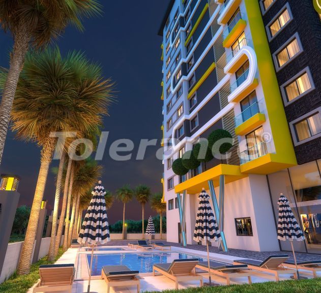 Apartment from the developer in Mahmutlar, Alanya with sea view with pool - buy realty in Turkey - 41129