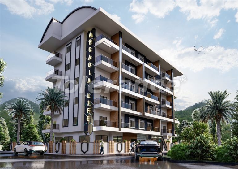 Apartment in Mahmutlar, Alanya with pool - buy realty in Turkey - 49803