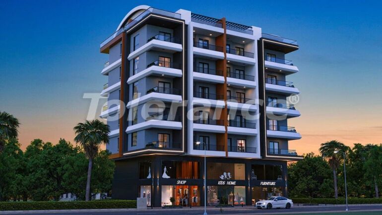 Apartment from the developer in Mahmutlar, Alanya with sea view with pool - buy realty in Turkey - 60723