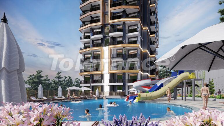 Apartment from the developer in Mahmutlar, Alanya with sea view with pool - buy realty in Turkey - 61019