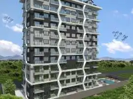 Apartment in Mahmutlar, Alanya with sea view with pool - buy realty in Turkey - 31634