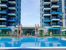 Apartment in Mahmutlar, Alanya with sea view with pool - buy realty in Turkey - 31657