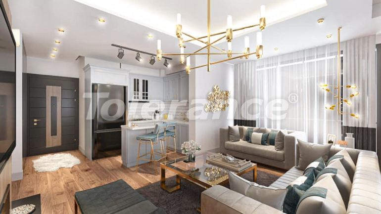 Apartment from the developer in Mezitli, Mersin with sea view with pool - buy realty in Turkey - 41105