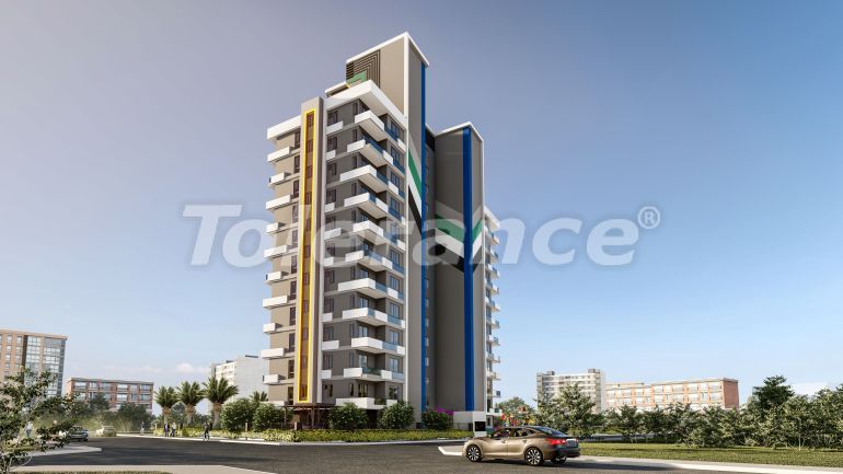 Apartment from the developer in Mezitli, Mersin with pool with installment - buy realty in Turkey - 68948
