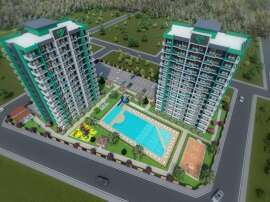 Apartment from the developer in Mezitli, Mersin with pool - buy realty in Turkey - 62384