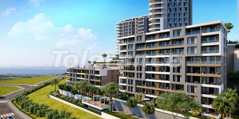 Apartment from the developer in Narlıdere, İzmir with sea view with pool with installment - buy realty in Turkey - 109544