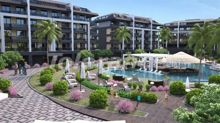 Apartment from the developer in Oba, Alanya with pool - buy realty in Turkey - 39432