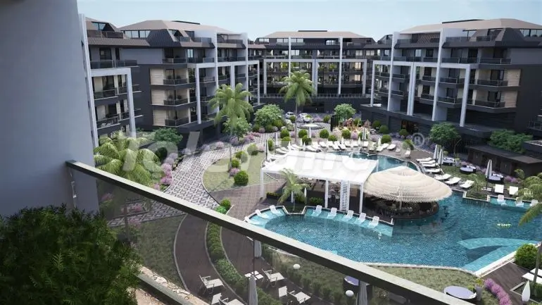 Apartment from the developer in Oba, Alanya with pool - buy realty in Turkey - 39434