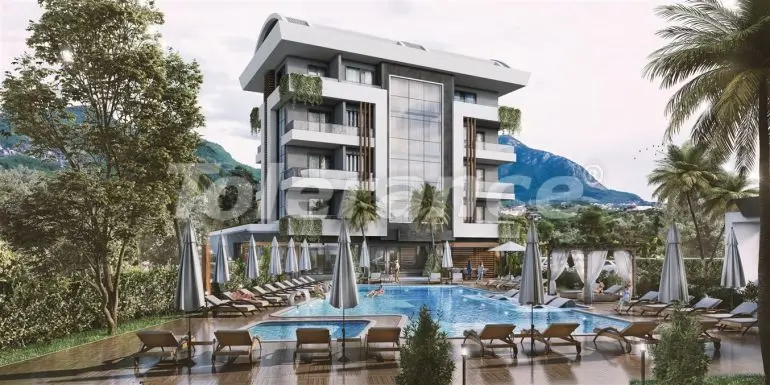 Apartment from the developer in Oba, Alanya with pool - buy realty in Turkey - 39995