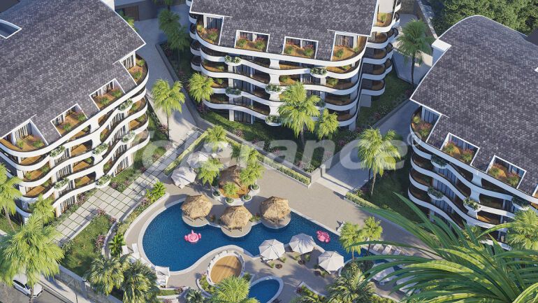 Apartment from the developer in Oba, Alanya with pool with installment - buy realty in Turkey - 60000