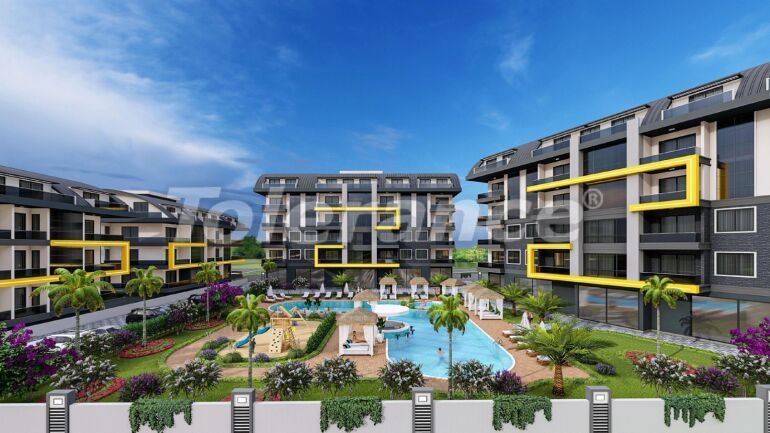 Apartment from the developer in Oba, Alanya with pool - buy realty in Turkey - 61040