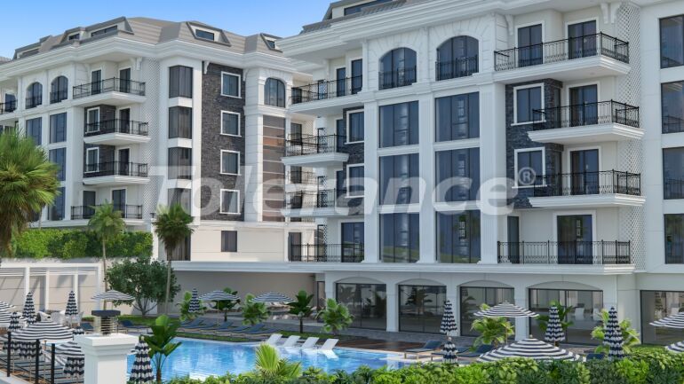 Apartment from the developer in Oba, Alanya with pool - buy realty in Turkey - 61246