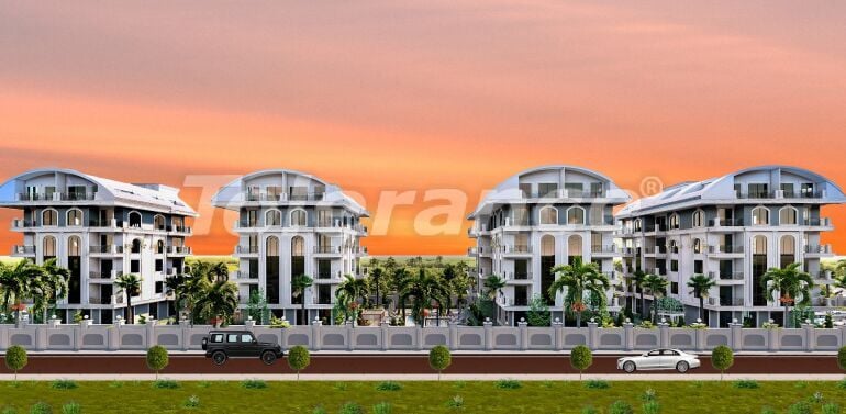 Apartment from the developer in Oba, Alanya with pool - buy realty in Turkey - 62163