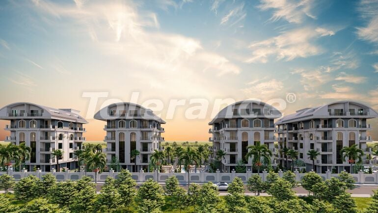 Apartment from the developer in Oba, Alanya with pool - buy realty in Turkey - 62169