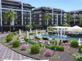 Apartment from the developer in Oba, Alanya with pool - buy realty in Turkey - 39432