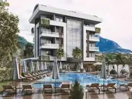 Apartment from the developer in Oba, Alanya with pool - buy realty in Turkey - 39995