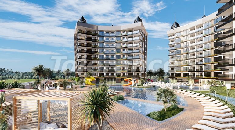 Apartment from the developer in Payallar, Alanya with sea view with pool - buy realty in Turkey - 50427