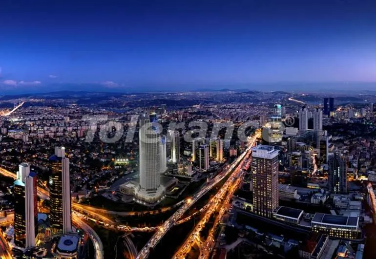 Apartment in Sisli, İstanbul pool - buy realty in Turkey - 7182