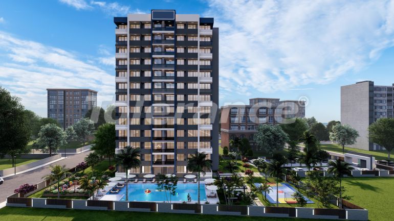 Apartment from the developer in Yenisehir, Mersin with pool with installment - buy realty in Turkey - 66661