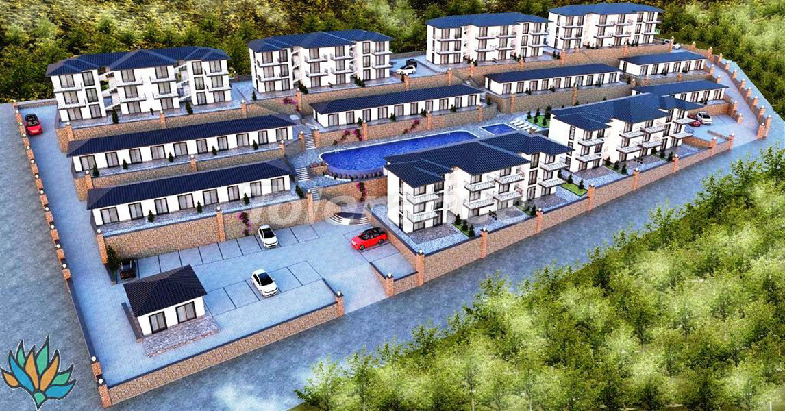 Apartment in Akbuk, Didim pool installment - buy realty in Turkey - 21997