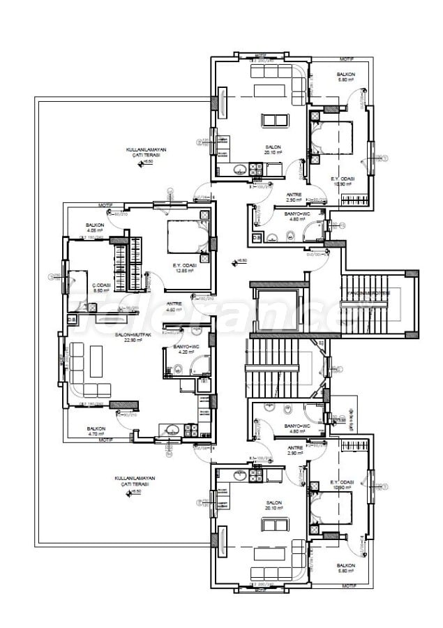 Apartment from the developer in Altıntaş, Antalya with pool with installment - buy realty in Turkey - 45832