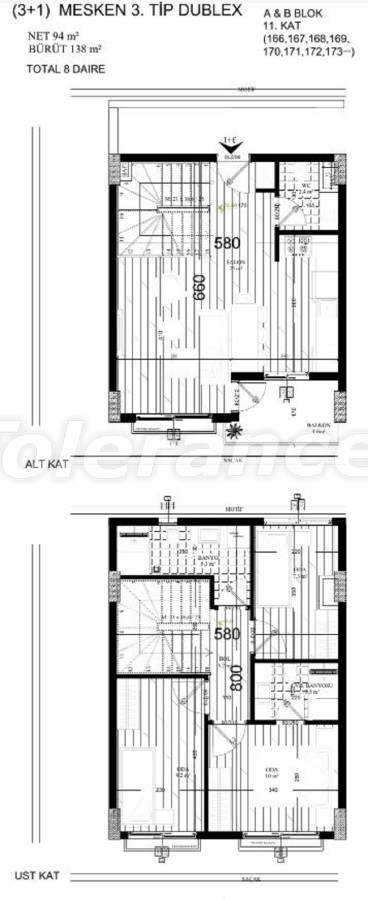 Apartment from the developer in Altıntaş, Antalya with pool - buy realty in Turkey - 45904