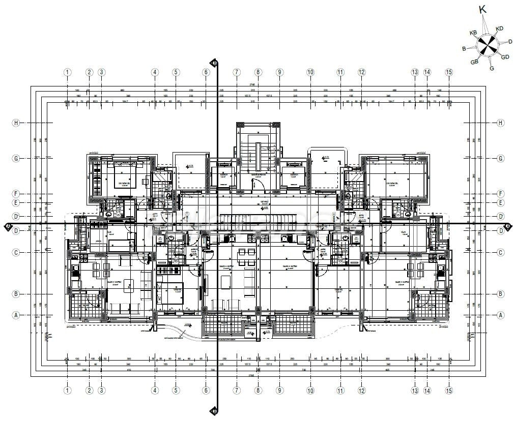 Apartment from the developer in Altıntaş, Antalya with pool - buy realty in Turkey - 46841