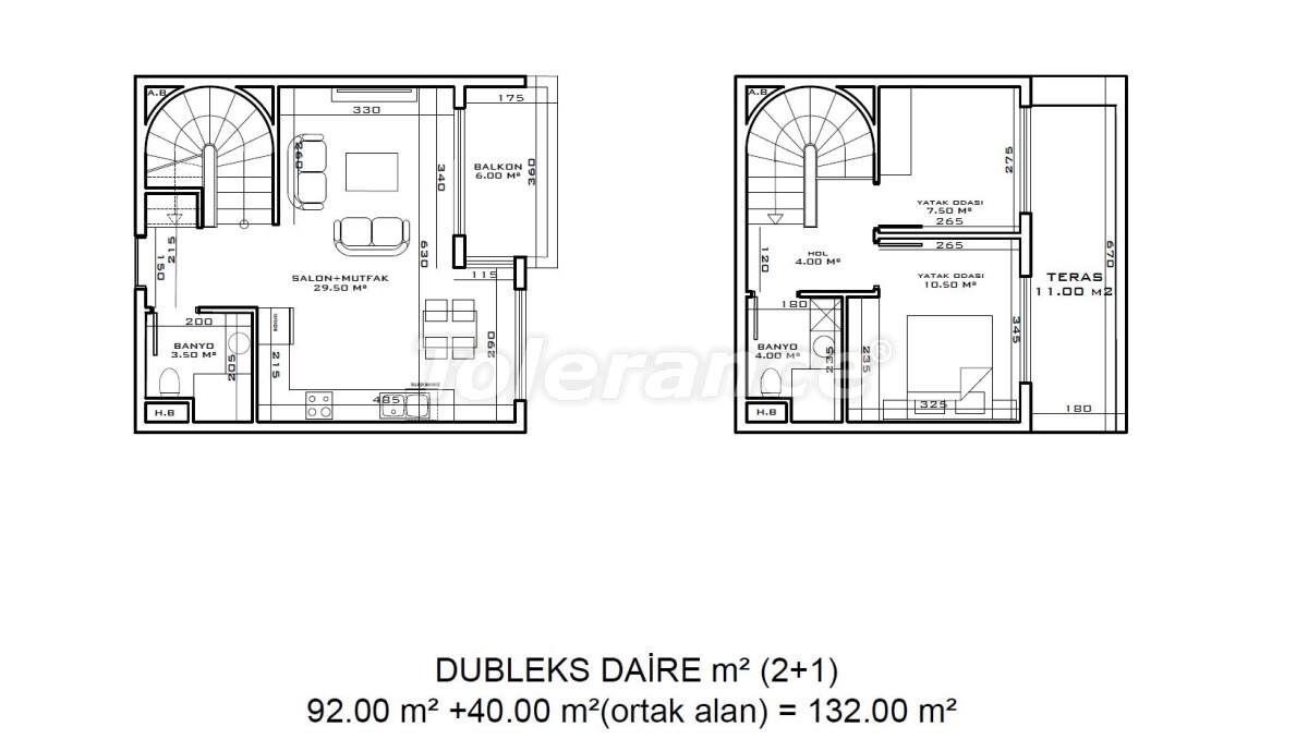 Apartment from the developer in Altıntaş, Antalya with pool with installment - buy realty in Turkey - 59485