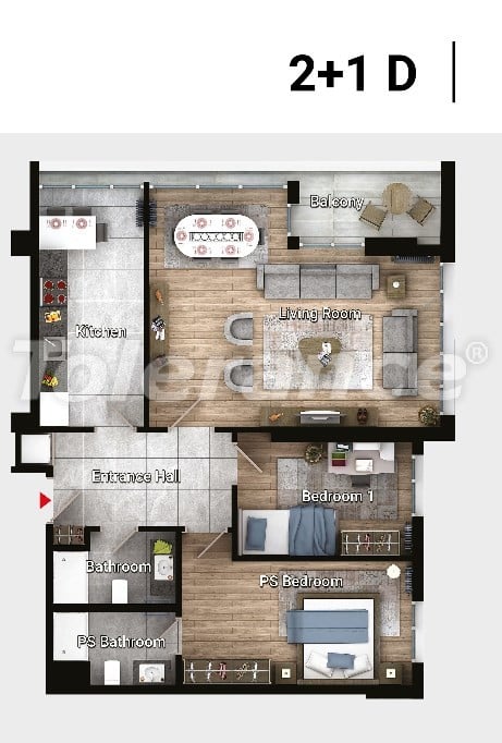 Apartment in Avcilar, İstanbul pool installment - buy realty in Turkey - 17183