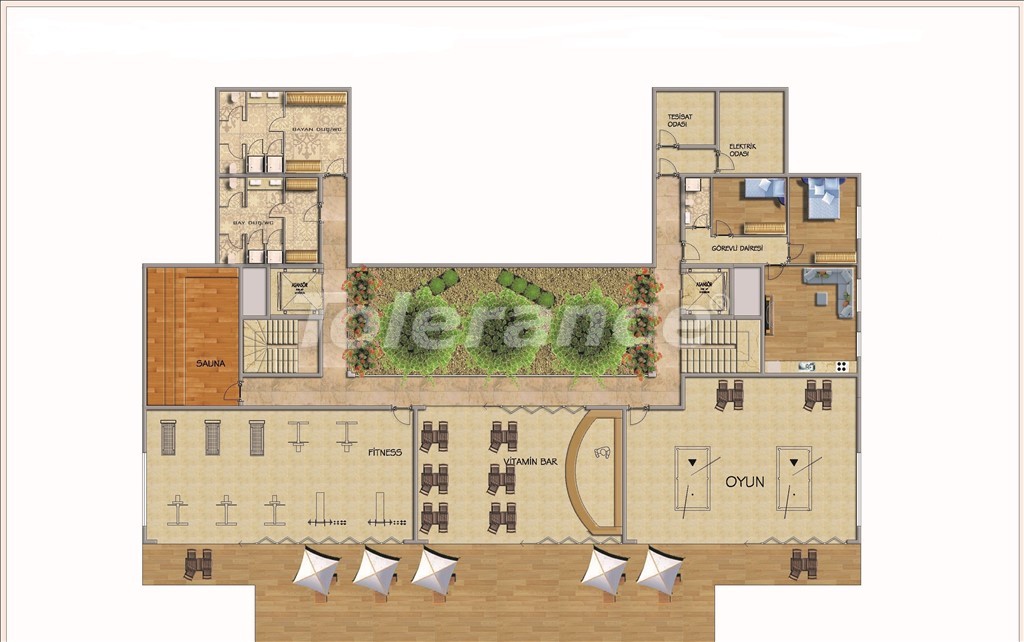 Apartment from the developer in Avsallar, Alanya with pool - buy realty in Turkey - 14584