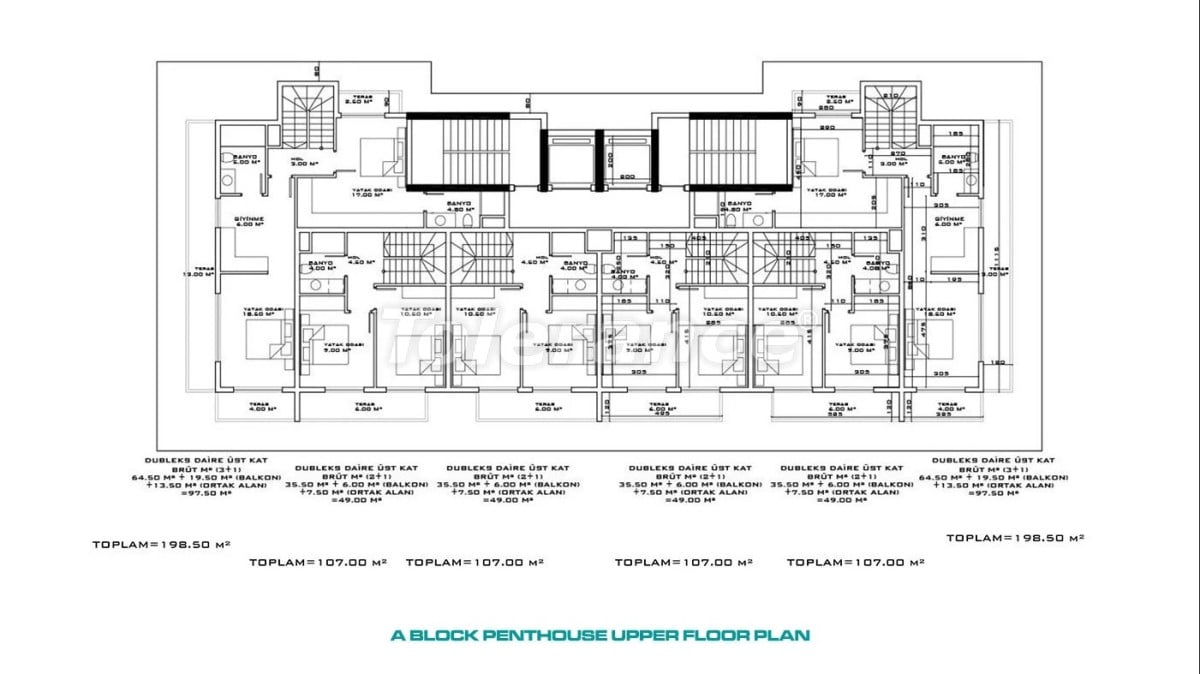 Apartment from the developer in Avsallar, Alanya with sea view with pool - buy realty in Turkey - 47670