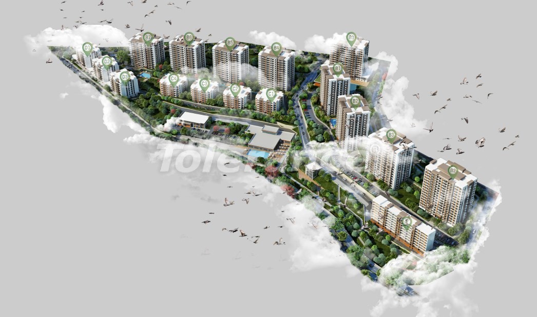 Apartment from the developer in Beylikduzu, İstanbul with pool - buy realty in Turkey - 17006