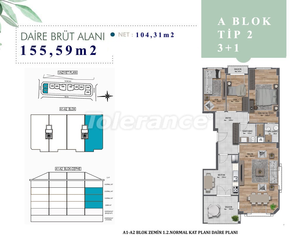 Apartment from the developer in Buyukcekmece, İstanbul with sea view with installment - buy realty in Turkey - 51050