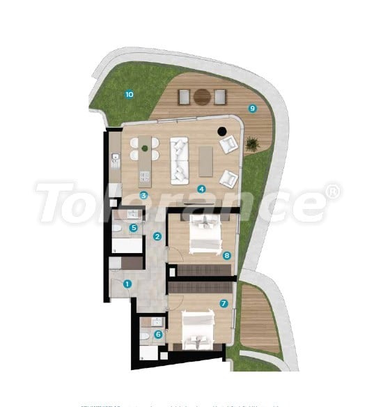 Apartment from the developer in Çeşme, İzmir pool - buy realty in Turkey - 16444