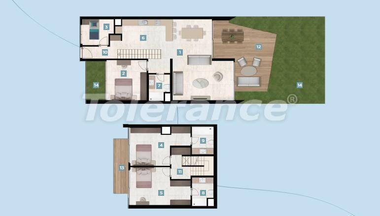 Apartment from the developer in Çeşme, İzmir pool - buy realty in Turkey - 17426