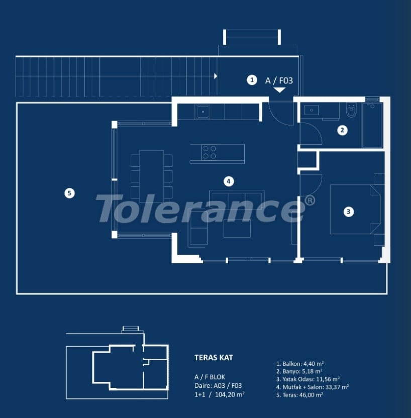 Apartment in Çeşme, İzmir pool - buy realty in Turkey - 29372