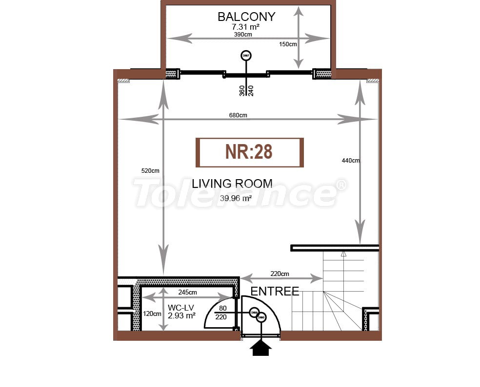 Apartment from the developer in Demirtas, Alanya with sea view with pool - buy realty in Turkey - 48749