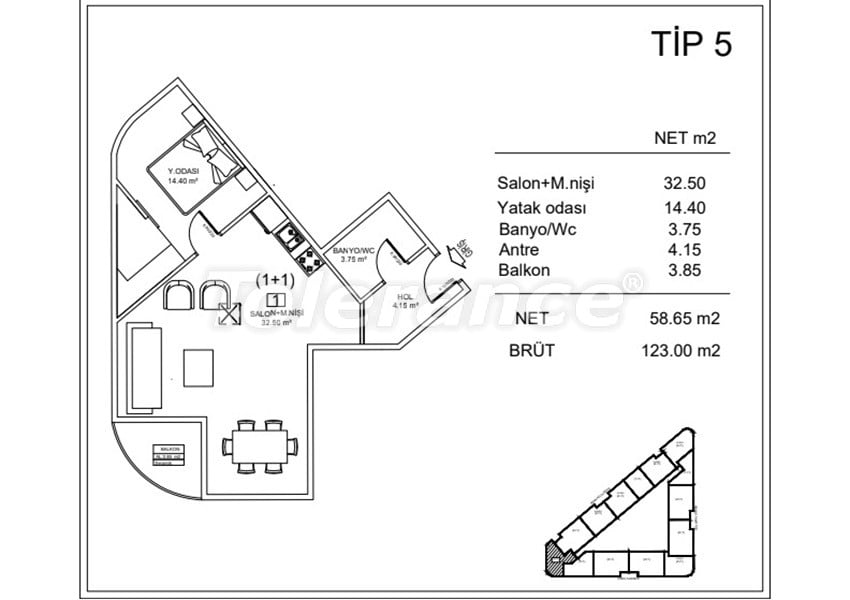 Apartment from the developer in Gaziosmanpasa, İstanbul with sea view with pool with installment - buy realty in Turkey - 110389