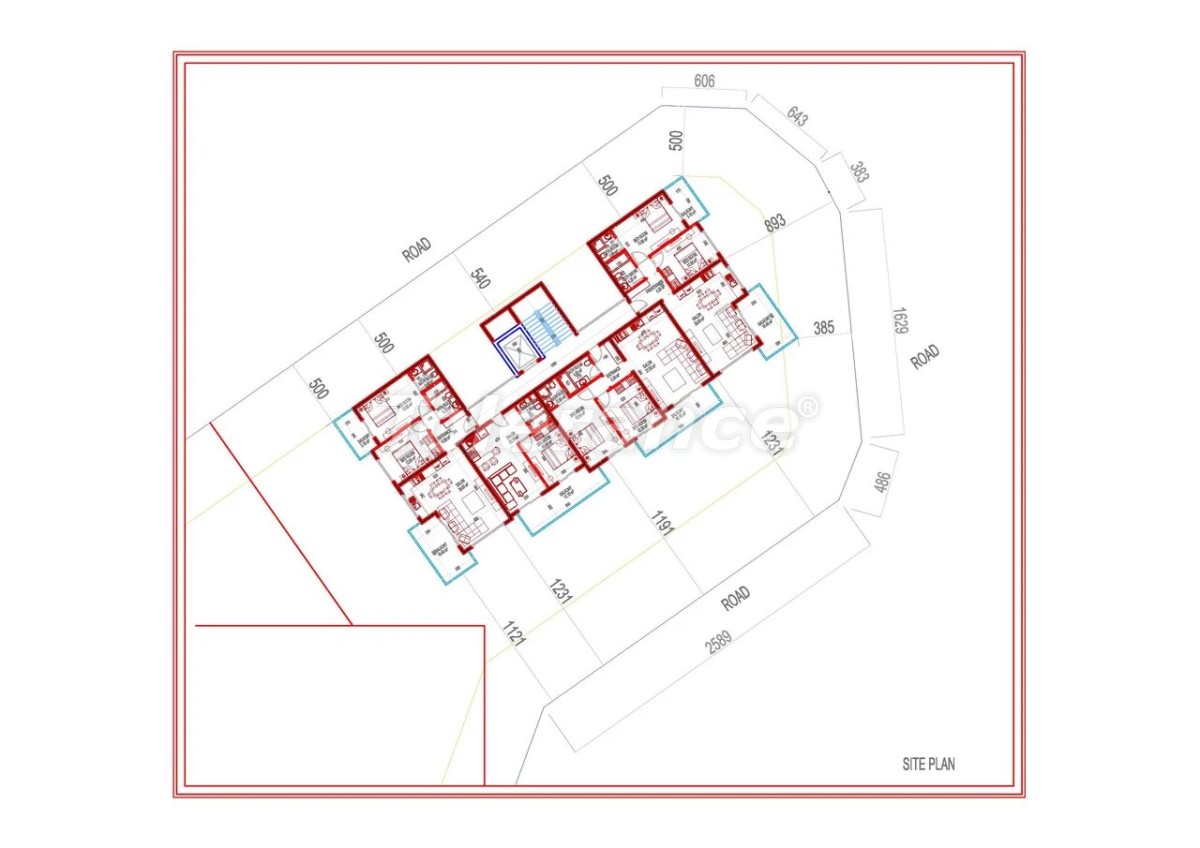 Apartment from the developer in Kargicak, Alanya with sea view with pool - buy realty in Turkey - 28011