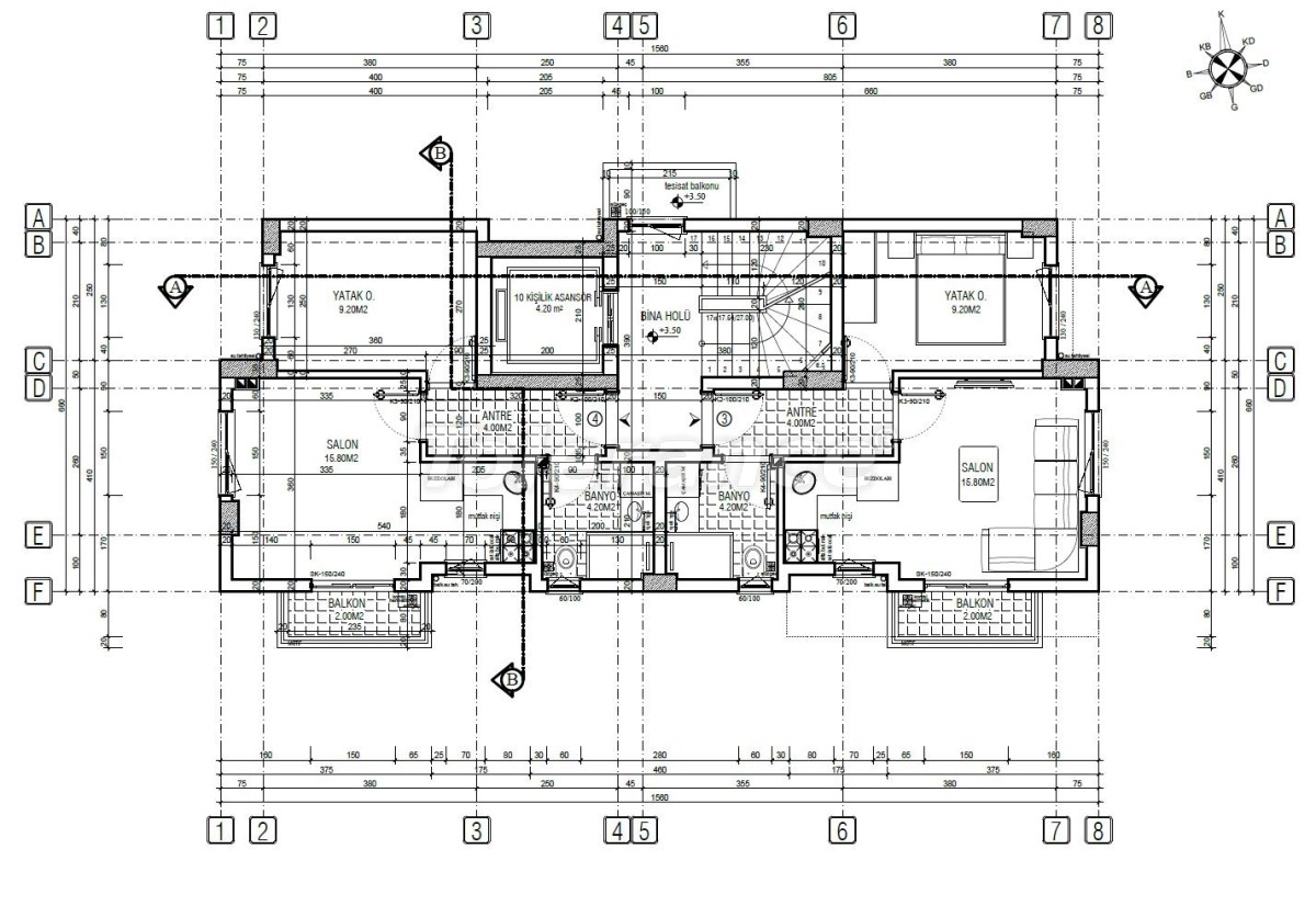 Apartment from the developer in Kepez, Antalya - buy realty in Turkey - 51382